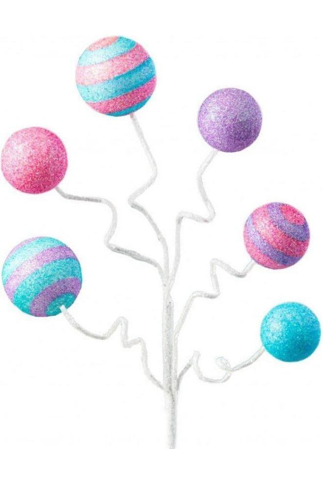 Shop For 17" Glitter Ball Pick: Pink/Blue/Lavender at Michelle's aDOORable Creations