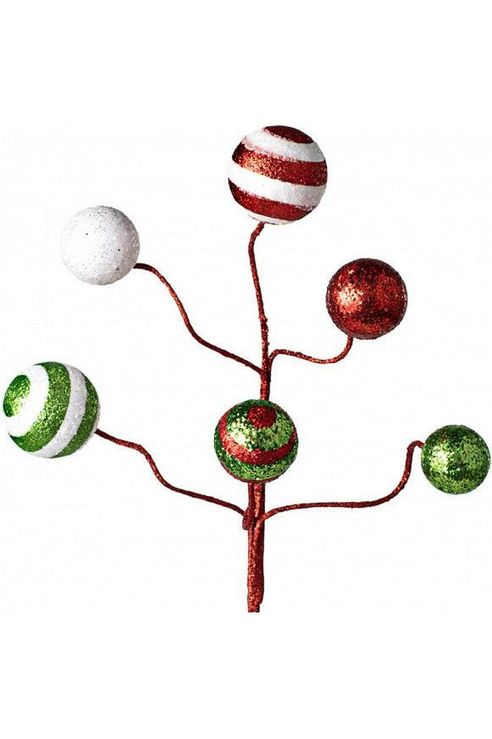 Shop For 17" Glitter Ball Pick: Red/Lime/White XS994592