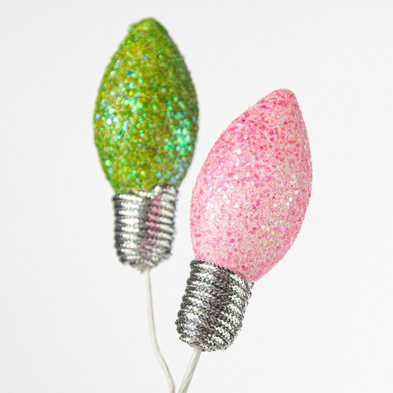 17" Light Bulb Pick: Pastel