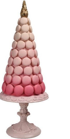 17.5" Pink Macaroon Sweet Tree - Michelle's aDOORable Creations - Holiday Ornaments