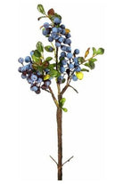 18" Blueberry Cluster Spray - Michelle's aDOORable Creations - Sprays and Picks