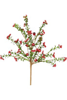 Shop For 18" Jingle Bell Berry Leaf Spray: Red/Green at Michelle's aDOORable Creations