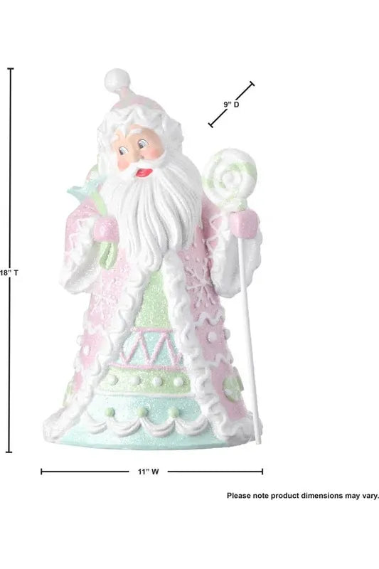 Shop For 18" Resin Candylicious Snowman: Pastel MTX69049