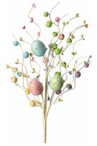 20" Easter Egg, Beads and Berries Spray - Michelle's aDOORable Creations - Sprays and Picks