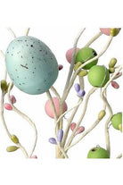 20" Easter Egg, Beads and Berries Spray - Michelle's aDOORable Creations - Sprays and Picks