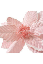 Shop For 20” Pink Sugared Poinsettia Stem MTX62033PINK