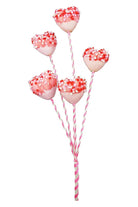 Shop For 20" Sprinkle Heart Marshmallow Spray: Pink 62902PK