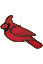 20" Vine Fabric Grapevine Hanger: Cardinal - Michelle's aDOORable Creations - Wreath Enhancement