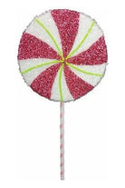 Shop For 21" Foam Peppermint Lollipop: Pink & White 85139SP21