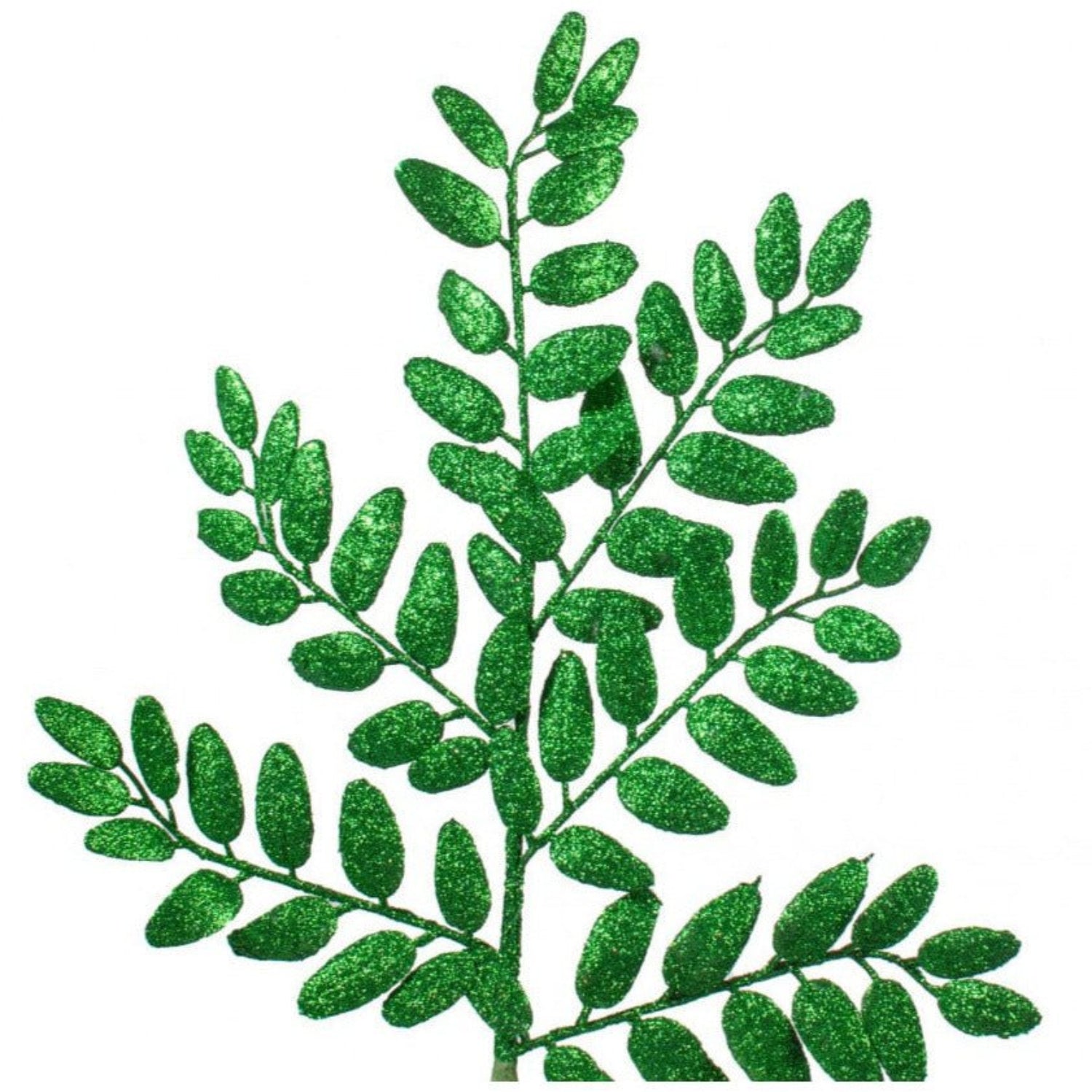 Shop For 22" Honey Locust Glitter Spray: Holiday Green at Michelle's aDOORable Creations