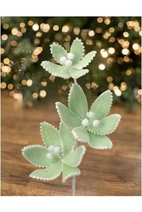Shop For 24" Frosted Triple Candy Poinsettia Stem MTX68864PTGR