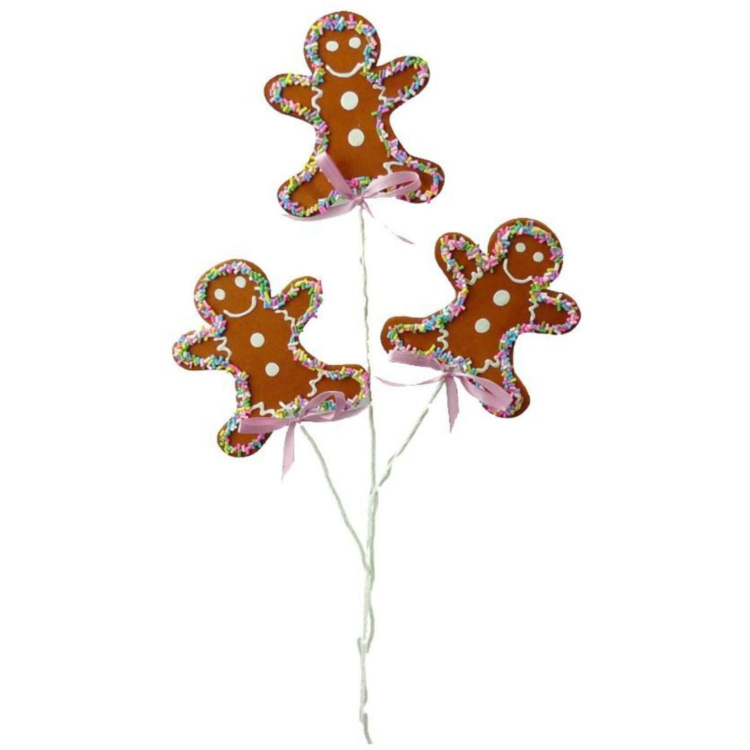 24" Gingerbread Man Sprinkle Spray