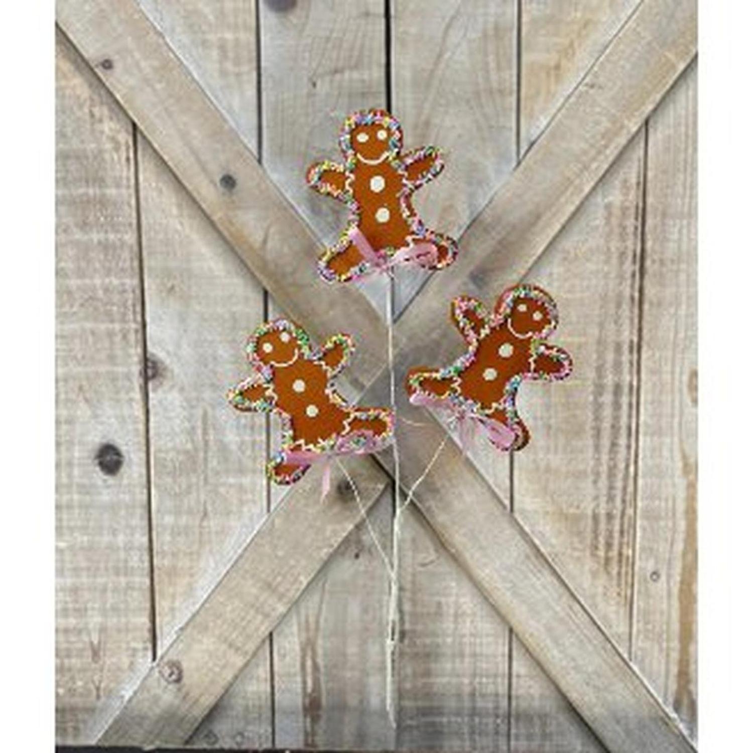 24" Gingerbread Man Sprinkle Spray