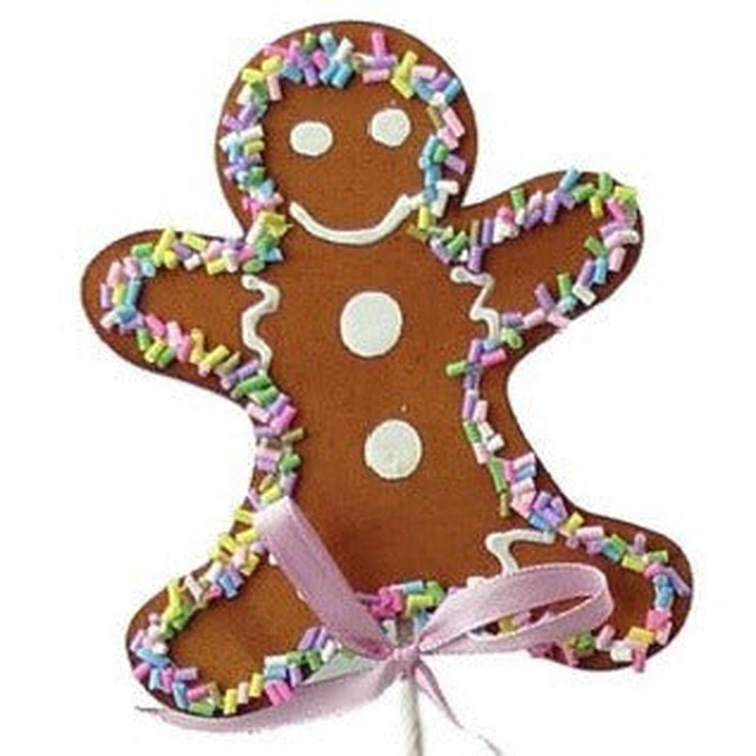 24" Gingerbread Man Sprinkle Spray