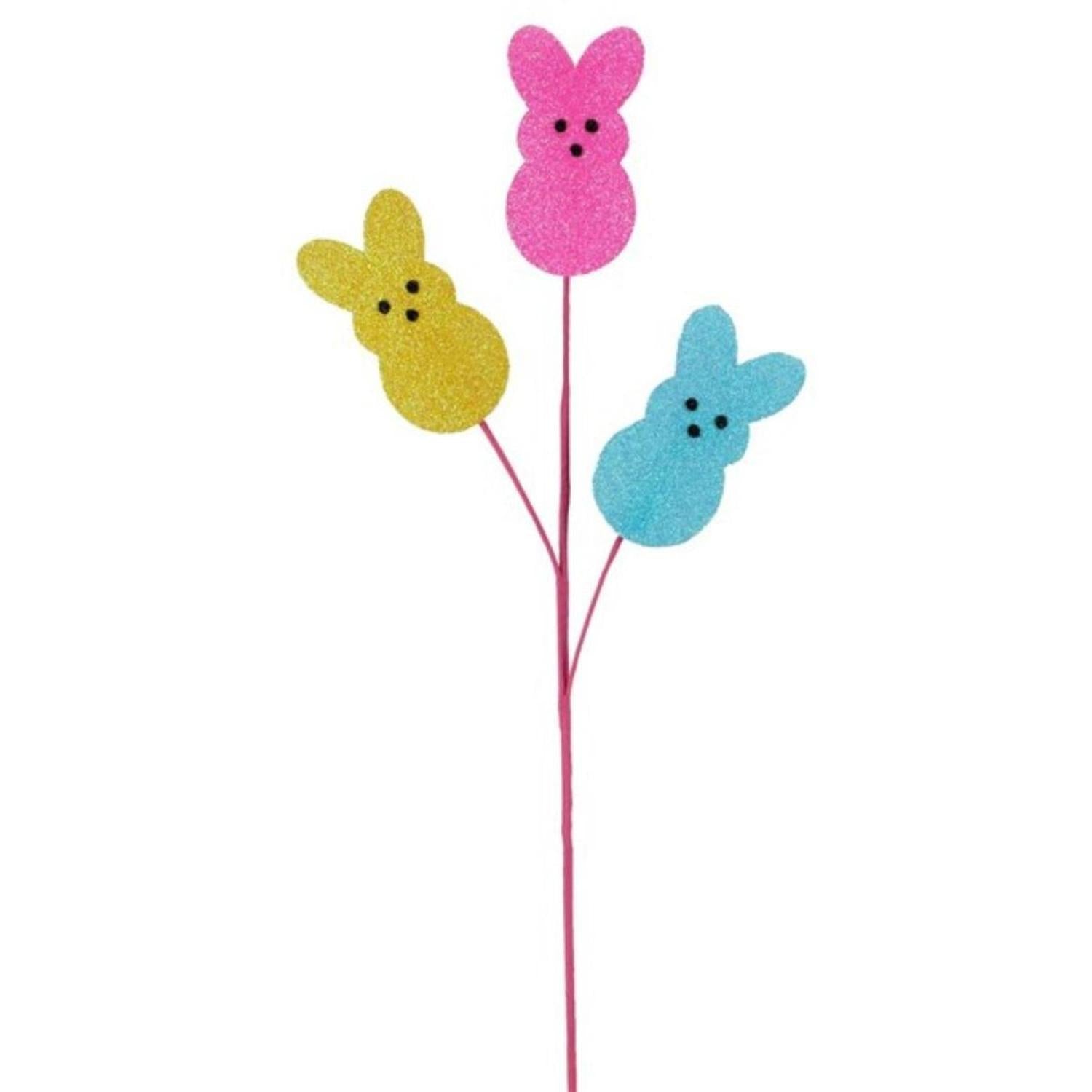 Shop For 24" Glitter Sugar Bunny Spray at Michelle's aDOORable Creations