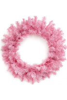24" Pine Wreath Frame: Pink - Michelle's aDOORable Creations - Work Wreath Form