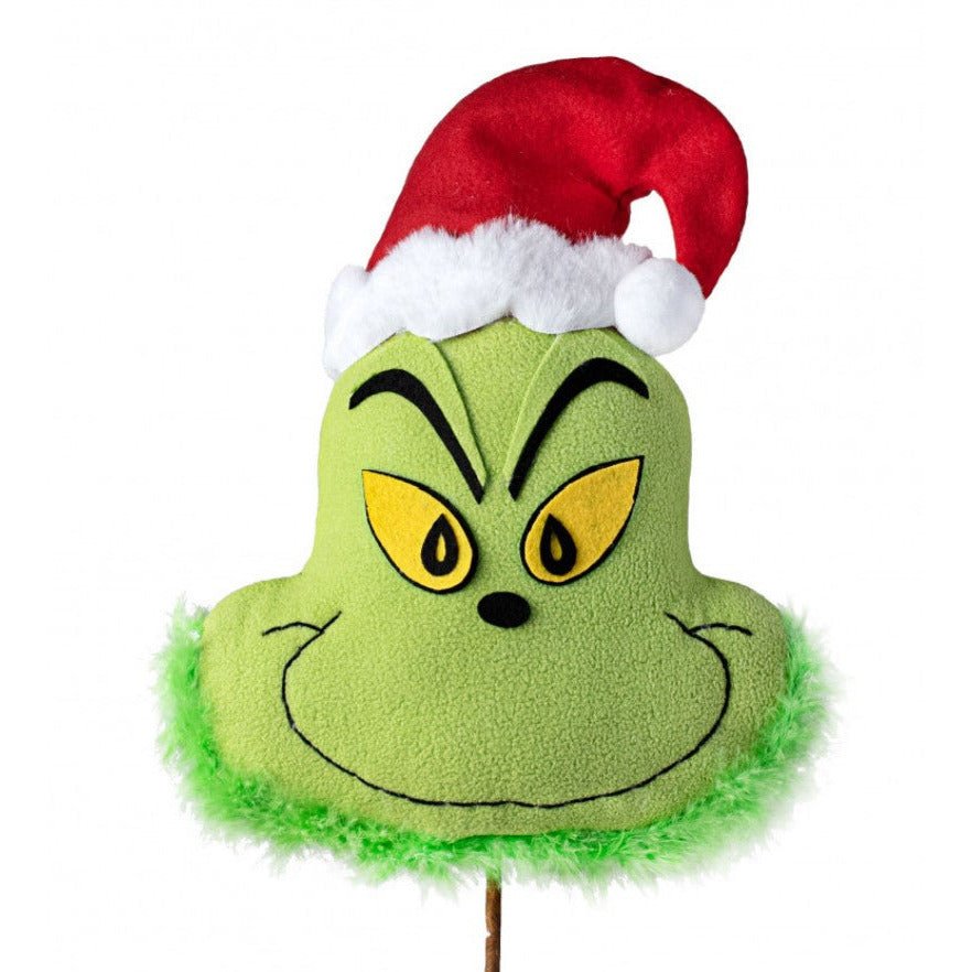 Shop For 24" Plush Green Monster Head Pick at Michelle's aDOORable Creations