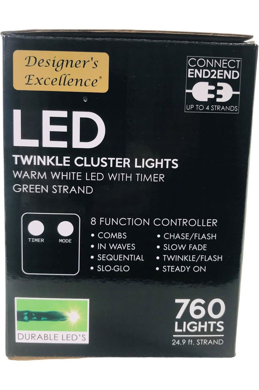 Shop For 24' Twinkle Lights Green Wire: Mulit Color Lights 111313