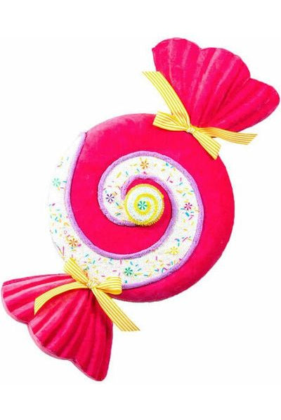 Shop For 24" Velvet Swirl Candy Ornament: Hot Pink 08-08622