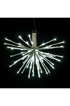 24" White Starburst: Pure White Lights - Michelle's aDOORable Creations - Christmas Lights