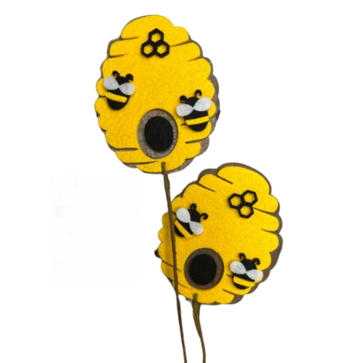 24" Yellow Bee Hive Spray