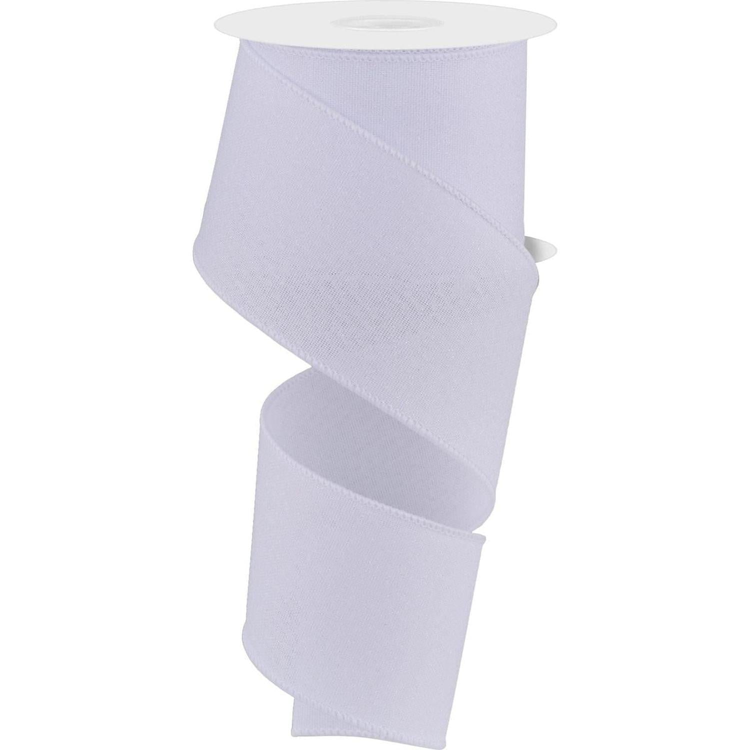 Shop For 2.5" Crystal Shine Ribbon: White (10 Yards) at Michelle's aDOORable Creations