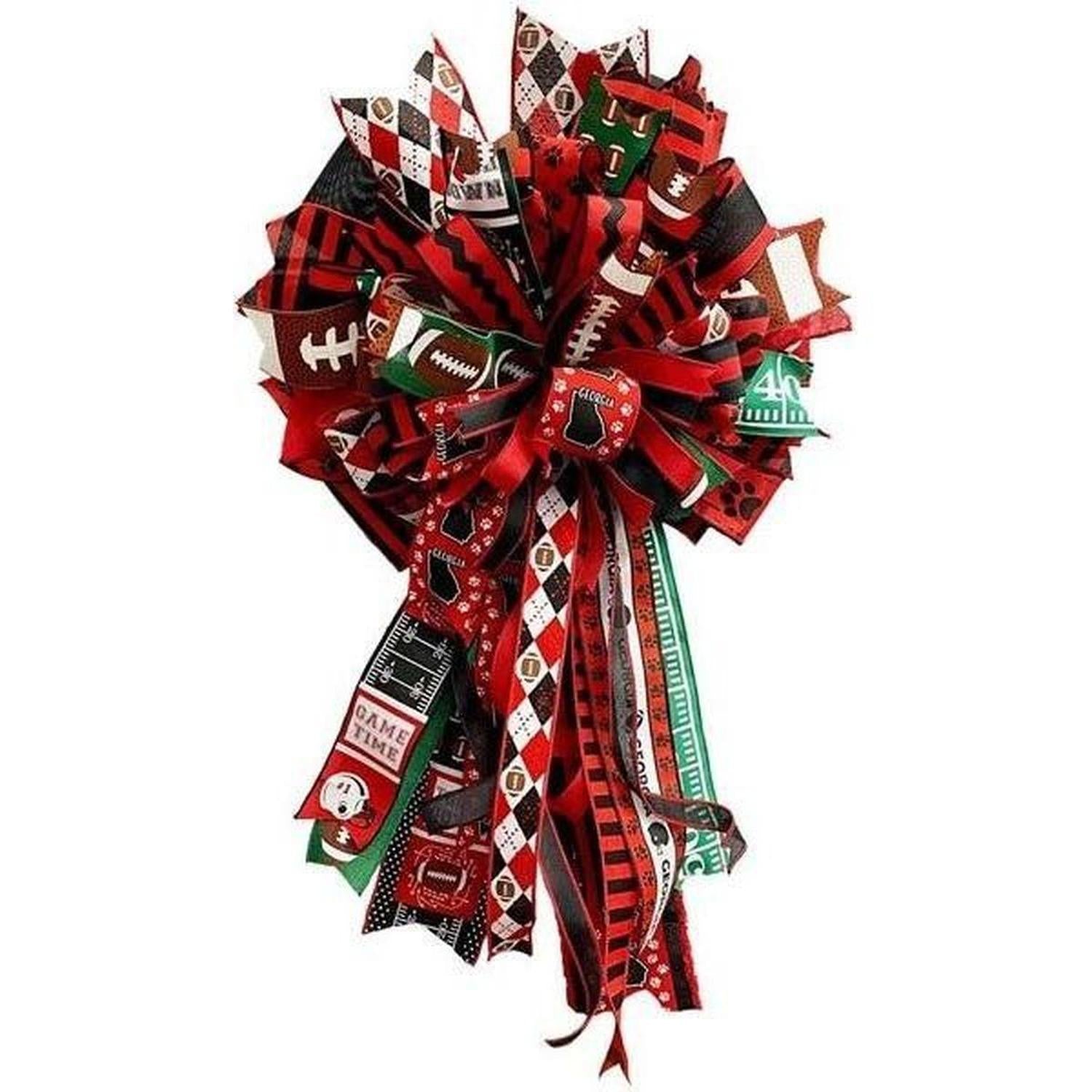 Shop For 2.5" Football Laces Ribbon (10 Yard) at Michelle's aDOORable Creations