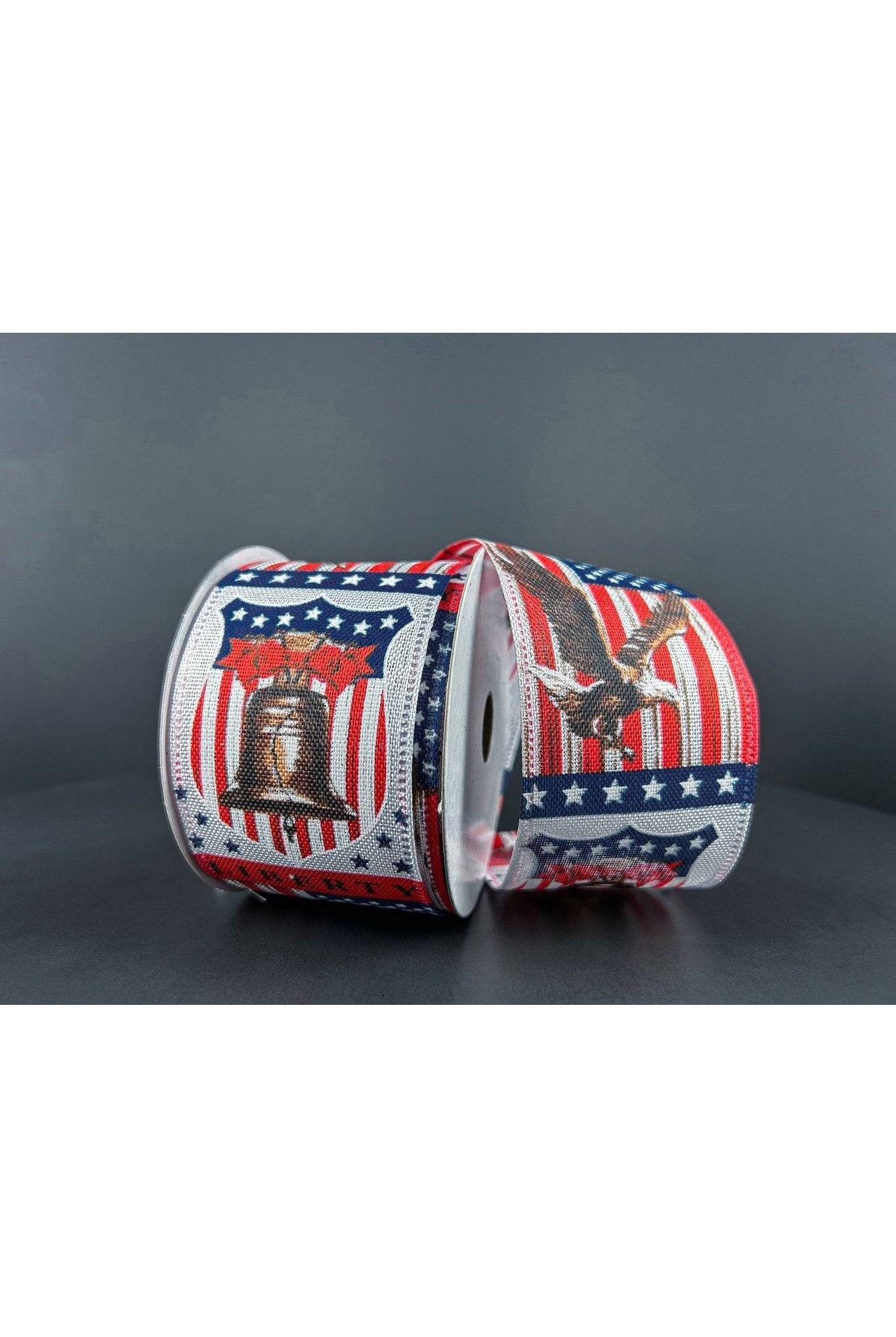 Shop For 2.5" Liberty Bell Ribbon: White (10 Yards) 46402-40-38
