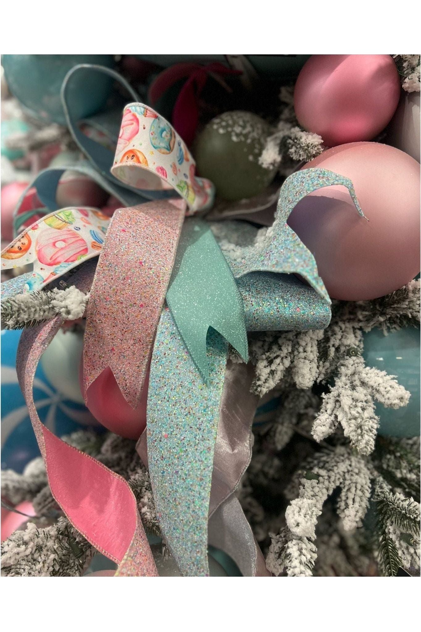 Shop For 2.5" Pastel Pastries Ribbon: Pink at Michelle's aDOORable Creations