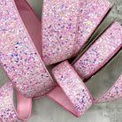 Shop For 2.5" Sugar Plum Glitter Ribbon: Cotton Candy Pink (10 Yards) 18-4373