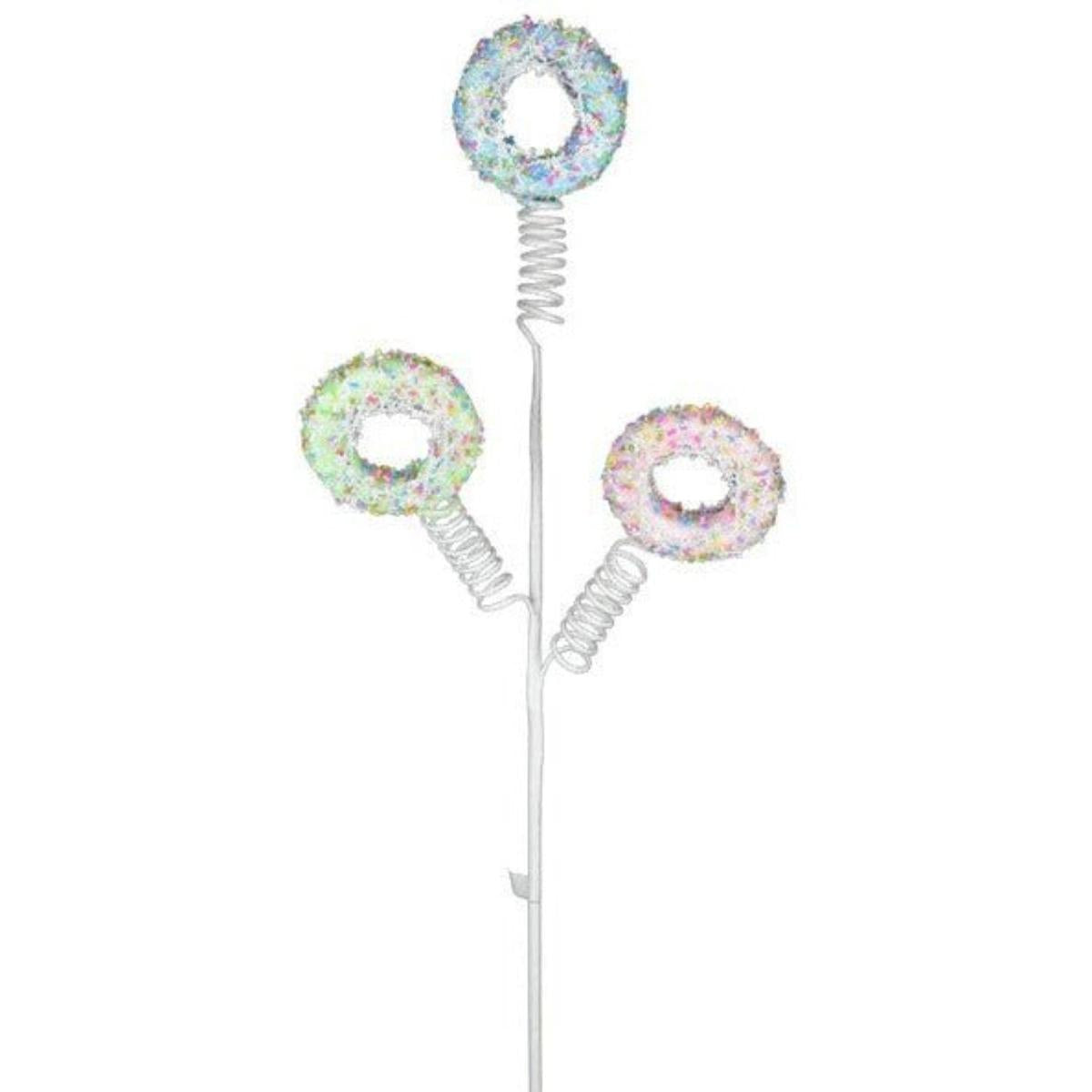 Shop For 26" Confetti Circle Sprinkle Stem at Michelle's aDOORable Creations