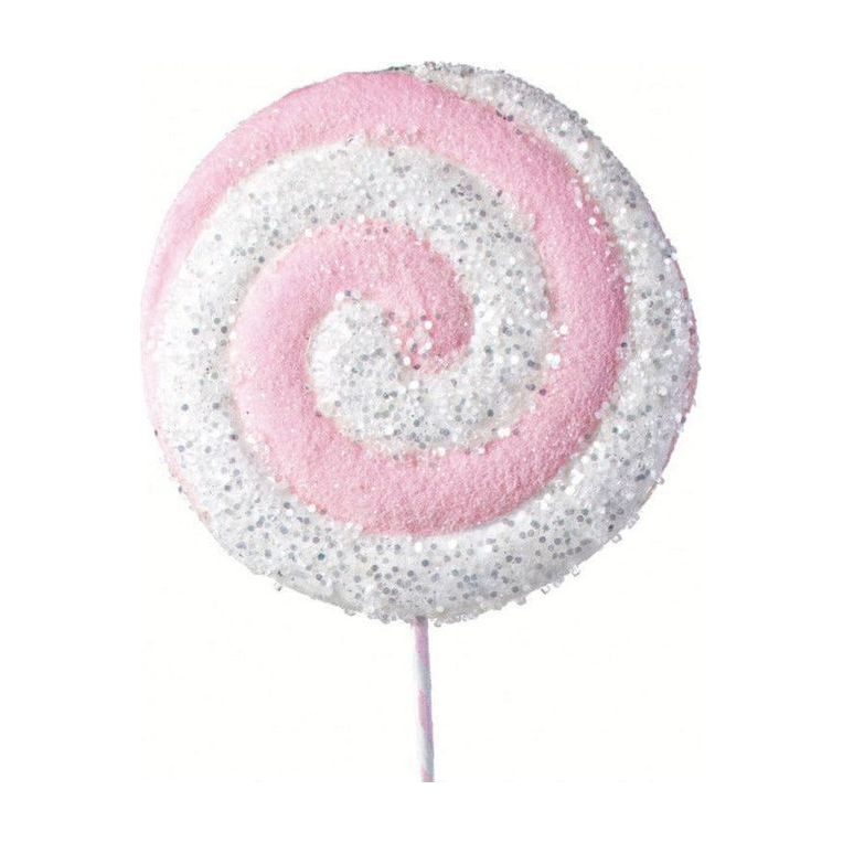 Shop For 26" Lollipop Pick: Pink & White at Michelle's aDOORable Creations