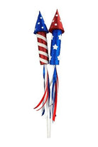26" Rocket Spray: Red, White, Blue - Michelle's aDOORable Creations - Sprays and Picks