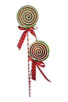 Shop For 27" Glitter Lollipop Spray: Red & Green 84809RWG