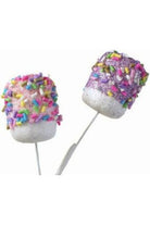 28" Marshmallow Candy Sprinkle Spray - Michelle's aDOORable Creations - Sprays and Picks