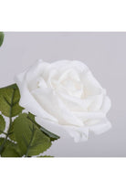 Shop For 29" Artificial Cream Real Touch Rose Spray (Pack of 3) FA186556