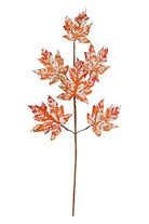 29" Glitter Maple Leaf Spray - Michelle's aDOORable Creations - Sprays and Picks
