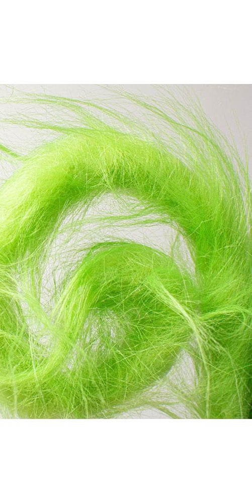 30" Furry Spiral Curly Spray: Green - Michelle's aDOORable Creations - Sprays and Picks