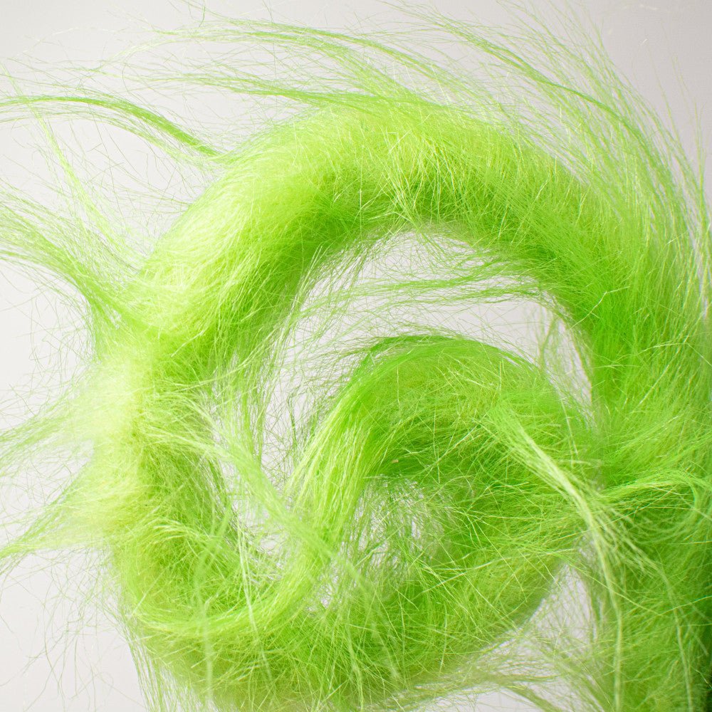 Shop For 30" Furry Spiral Curly Spray: Green at Michelle's aDOORable Creations