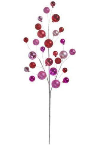 Shop For 30" Pink and Red Ball Spray F4402428