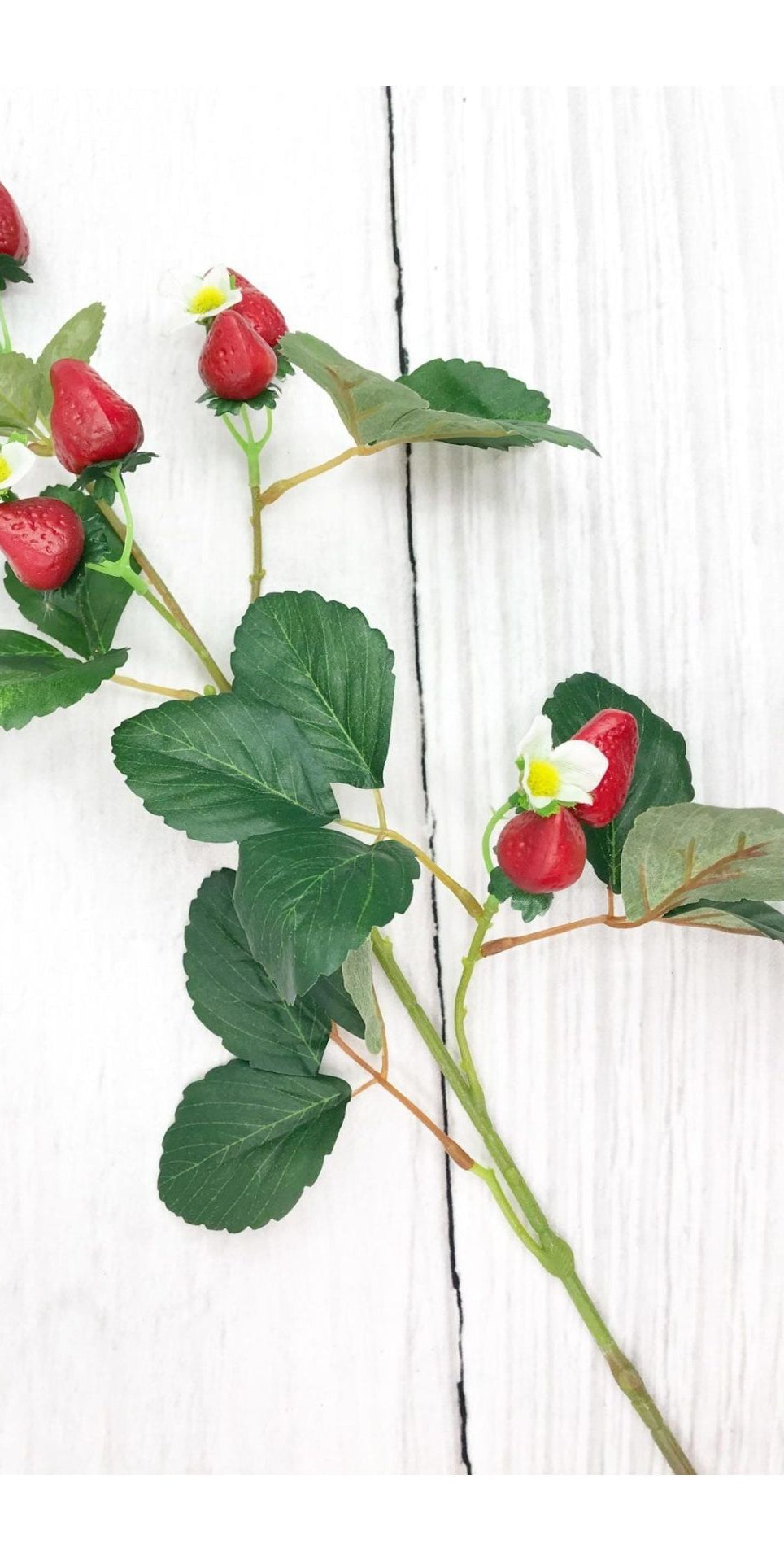 30" Strawberry Blossum Spray - Michelle's aDOORable Creations - Sprays and Picks
