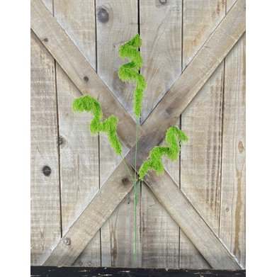 Shop For 31" Furry Curl Spray: Lime Green at Michelle's aDOORable Creations
