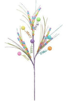 Shop For 31" Glitter Bead Spike Spray: Pastel at Michelle's aDOORable Creations