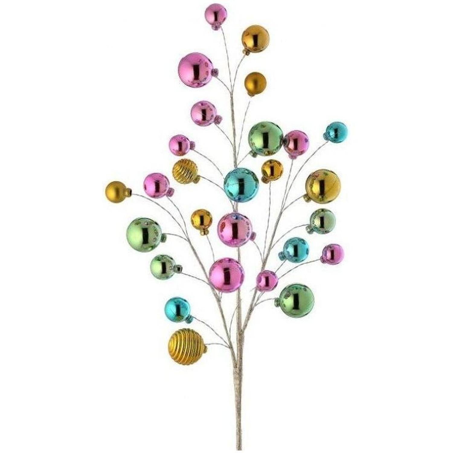 Shop For 31" Shiny Matte Ball Spray: Pastel at Michelle's aDOORable Creations
