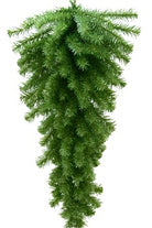 32" Emerald Pine Christmas Teardrop, Unlit - Michelle's aDOORable Creations - Work Wreath Form