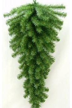 Shop For 32" Emerald Pine Christmas Teardrop, Unlit at Michelle's aDOORable Creations