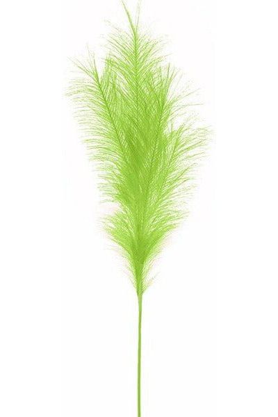 32" Fabric Grass Plume Spray: Lime Green - Michelle's aDOORable Creations - Sprays and Picks