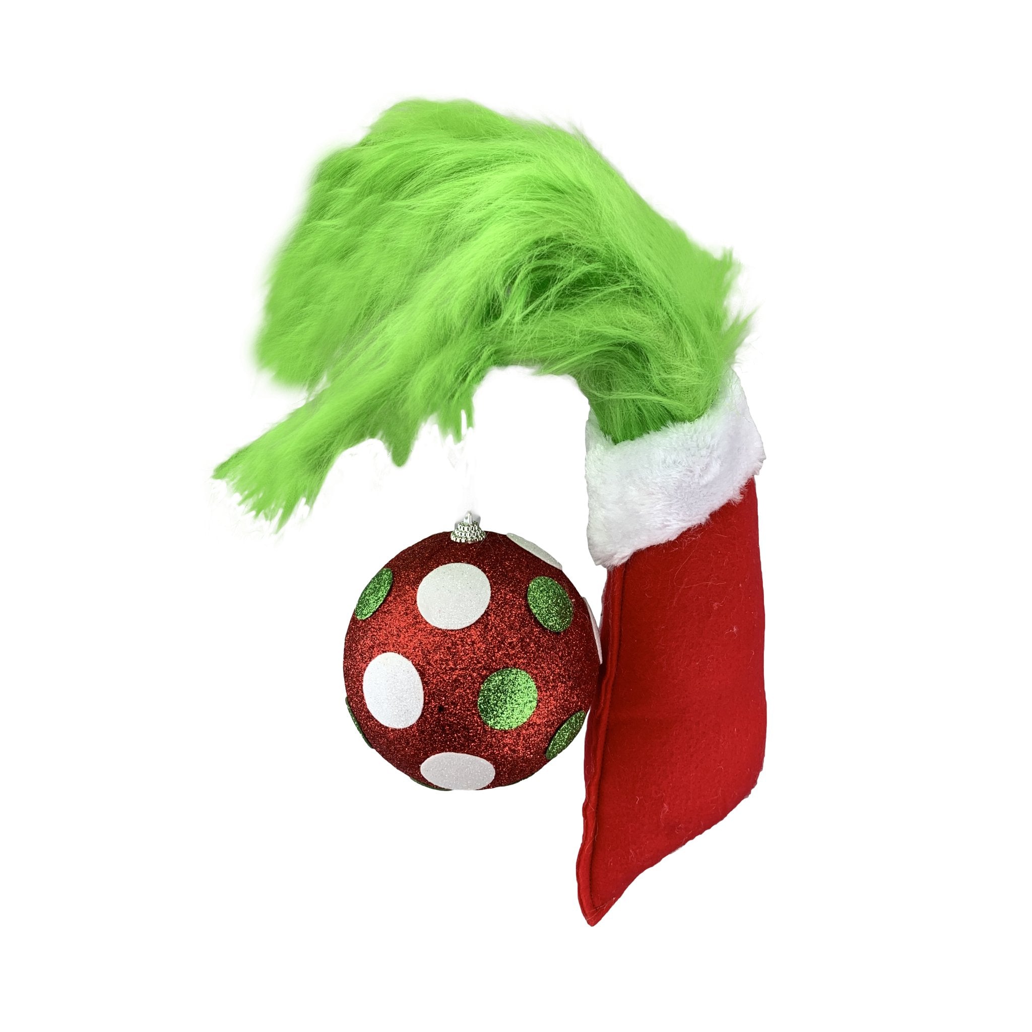 Shop For 33" Furry Green Monster Hand Ornament at Michelle's aDOORable Creations