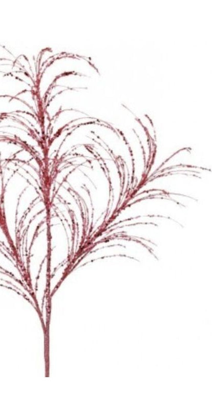 34" Glitter Sequin Pampas Grass Spray: Pink - Michelle's aDOORable Creations - Sprays and Picks