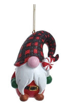 Shop For 3.5" Black & Red Lodge Gnome Ornament D4248
